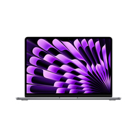 Apple MacBook Air Laptop 34,5 cm (13.6") Apple M M3 16 GB 512 GB SSD Wi-Fi 6E (802.11ax) macOS Sonoma Grijs