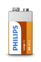 Philips LongLife elem 6F22L1B/10