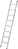 Krause 124425 ladder Enkele ladder Aluminium