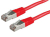 ROLINE S/FTP (PiMF) Patch Cord Cat.6, red 5.0m kabel sieciowy Czerwony