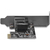StarTech.com Tarjeta de Red PCI Express de 1 Puerto Gigabit Ethernet RJ45 - Adaptador NIC PCI-e - Perfil Bajo