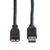 ROLINE 11.02.8876 cavo USB 0,15 m USB 3.2 Gen 1 (3.1 Gen 1) USB A Micro-USB B Nero