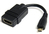 Lenovo 03X6857 câble HDMI HDMI Type D (Micro) HDMI Type A (Standard) Noir