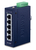 PLANET ISW500T network switch Unmanaged L2 Fast Ethernet (10/100) Blue