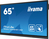 iiyama TE6512MIS-B3AG Signage-Display Kiosk-Design 165,1 cm (65") LCD WLAN 400 cd/m² 4K Ultra HD Schwarz Touchscreen Eingebauter Prozessor Android 11 24/7