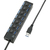 Renkforce RF-4821051 Schnittstellen-Hub USB 3.2 Gen 1 (3.1 Gen 1) Type-A 5000 Mbit/s Schwarz