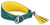 TRIXIE Comfort Turquoise, Jaune Cuir véritable Small Chien Collier standard