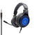 Ewent PL3322 écouteur/casque Minerve Connecteur de 3,5 mm Noir, Bleu