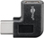 Goobay USB-C to USB-C Adapter, 90°, Black