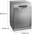Bosch Serie 4 SMS4EMI06E mosogatógép Szabadonálló 14 helybeállítások B