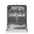 Hisense HS643D60WUK dishwasher Freestanding 16 place settings D