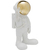 KARE Design Astronaut Dekorative Statue & Figur Weiß Polyresin