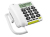 Doro 312cs Téléphone analogique Identification de l'appelant Blanc