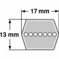 Doppelkeilriemen BB 182 17 x 13 x 4692 mm Bezugslänge