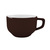 Obertasse 0,18 l - Form: Baristar - Dekor 68570, kaffeebraun - aus Porzellan.