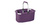Faltbarer Einkaufskorb SHOP!, violett Faltbarer Einkaufkorb, Inhalt 23 l,