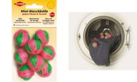 KLEIBER Mini boules de lavage, rose/vert (53500182)