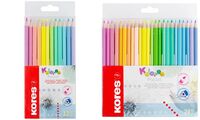 Kores Crayon de couleur "Kolores Pastel", étui carton de 12 (5693311)
