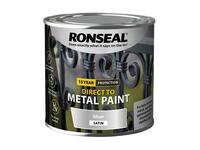 Direct to Metal Paint Silver Satin 250ml