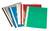 Durable Clear View Project Folder Report File + Filing Strip | 25 Pack | A4 Blue