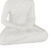 Buddha-Figur in Weiß - (H)17 cm 10043082_0