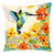 Cross Stitch Kit: Cushion: Hummingbird