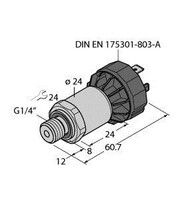 Drucktransmitter mit Stromausgang PT10R-1004-I2-DA91