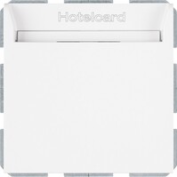 Relais-Schalter Hotelcard polarweiß glänzend 16408999