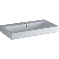 GEBERIT 124075600 Geberit Waschtisch iCon m HL mit Überlauf 750x485mm weiß KT