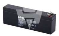 PBQ Blei-Akku 2.6-12 pbq 2.6-12 Pb 12V / 2,6Ah VdS, Anschlüsse an einer Seite