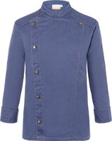 Kochjacke "Jeans Style" vintage blue, 65%