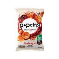 Popchips Crisps Barbeque Sharing Bag 85g (Pack of 12) 0401235