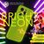 NALIA Cover Traslucido Neon compatibile con iPhone 15 Pro Max Custodia, Trasparente Bagliore Colorato Lucido Anti-Giallo, Sottile Copertura Silicone Robusta Luminosa Case Protet...