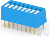 DIP-Schalter, Aus-Ein, 8-polig, gerade, 1 A/40 VDC, 2-435668-8