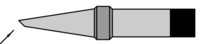 Lötspitze, Angeschrägt, Ø 6.9 mm, (D x L) 1.2 x 33 mm, 370 °C, PT F7