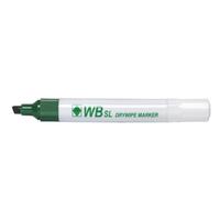 ValueX Whiteboard Marker Chisel Tip 2-5mm Line Green (Pack 10)
