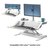 Fellowes Lotus Sit Stand Workstation White 9901