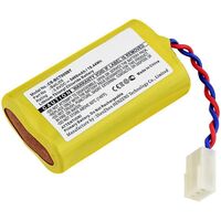 Battery 19.44Wh Li-SOCl2 3.6V 5400mAh Yellow for Alarm Security Device Components