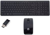 Keyboard Mouse Kit 704221-071, Full-size (100%), Wireless, RF Wireless, Black, Mouse included Tastaturen
