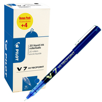 Penna Roller Hi-Techpoint V7 Pilot - 0,7 mm - 000022 (Blu Conf. 20)