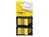 Post-it® Index Standaard Duopack 25,4 x 43,2 mm, geel (pak 2 stuks)