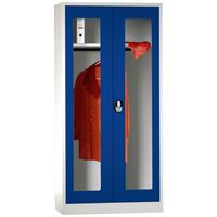Cloakroom double door cupboard with E lock
