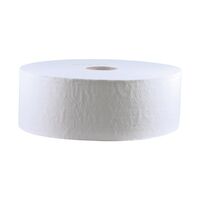 Large rolls of toilet tissue