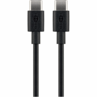 USB Kabel 66318 DAT USB-C/C v2.0 1m schwarz