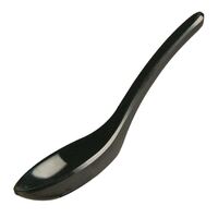 APS Hong Kong Oriental Melamine Spoon in Black - UV Safe - Scratch Resistant