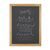 Olympia Wood Frame Wall Chalkboard Made of Melamine with Pine Frame 600x800mm