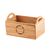 Olympia Printed Table Caddy Made of Oak 230mm 135(H) x 230(W) x 145(D)mm