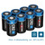8x ANSMANN CR2 Lithium Batterie 3V - Hochleistungsbatterie (8 Stück)