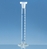Mischzylinder Borosilikatglas 3.3 hohe Form Klasse A blau graduiert | Inhalt ml: 10