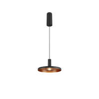 Leuchtenschirm LALU® PLATE 22 MIX&MATCH, H:1,5 cm, schwarz/bronze